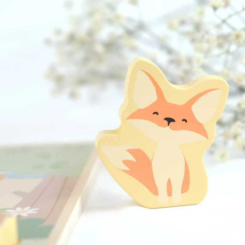 Puzzle en bois pour enfants avec animaux de BusyKids
