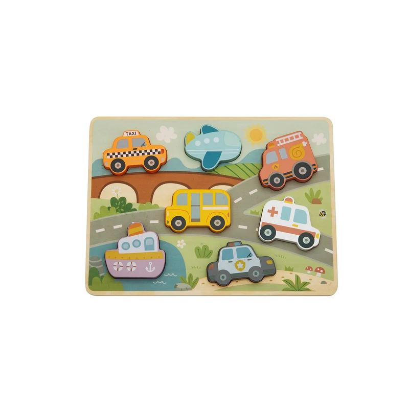 Puzzle "Transport" de BusyKids