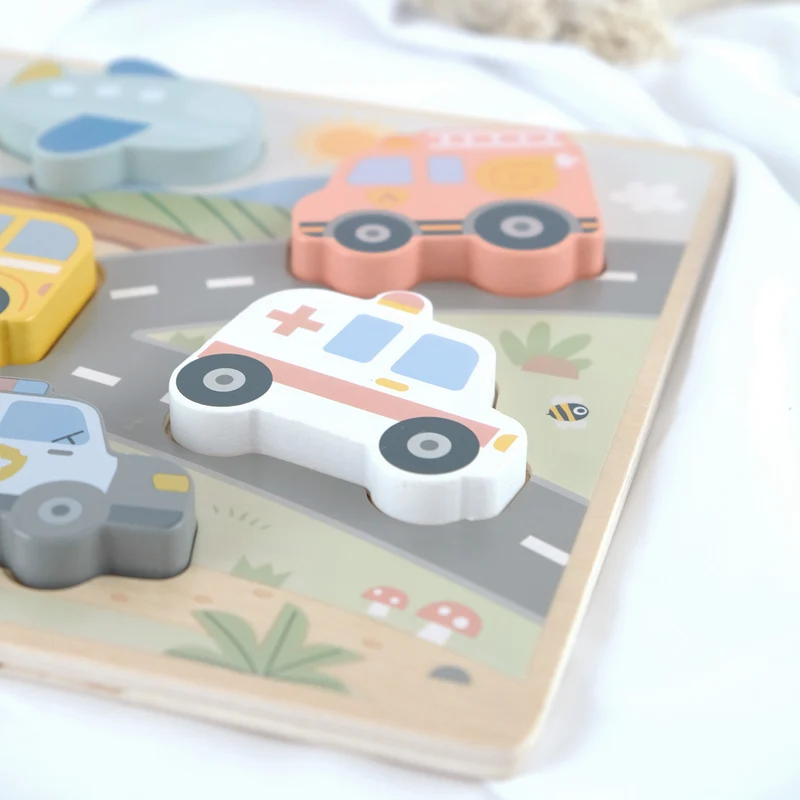 Puzzle "Transport" de BusyKids