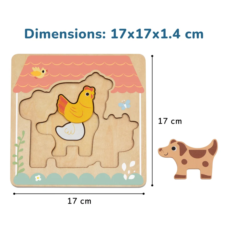 BusyKids Puzzle "Ferme"
