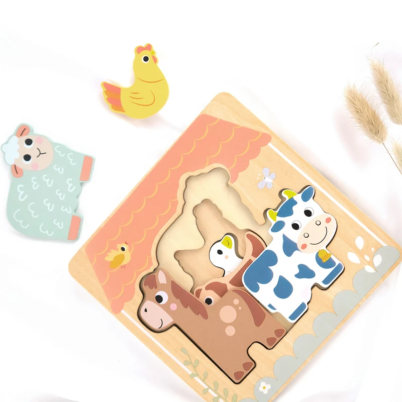 BusyKids Puzzle "Ferme"