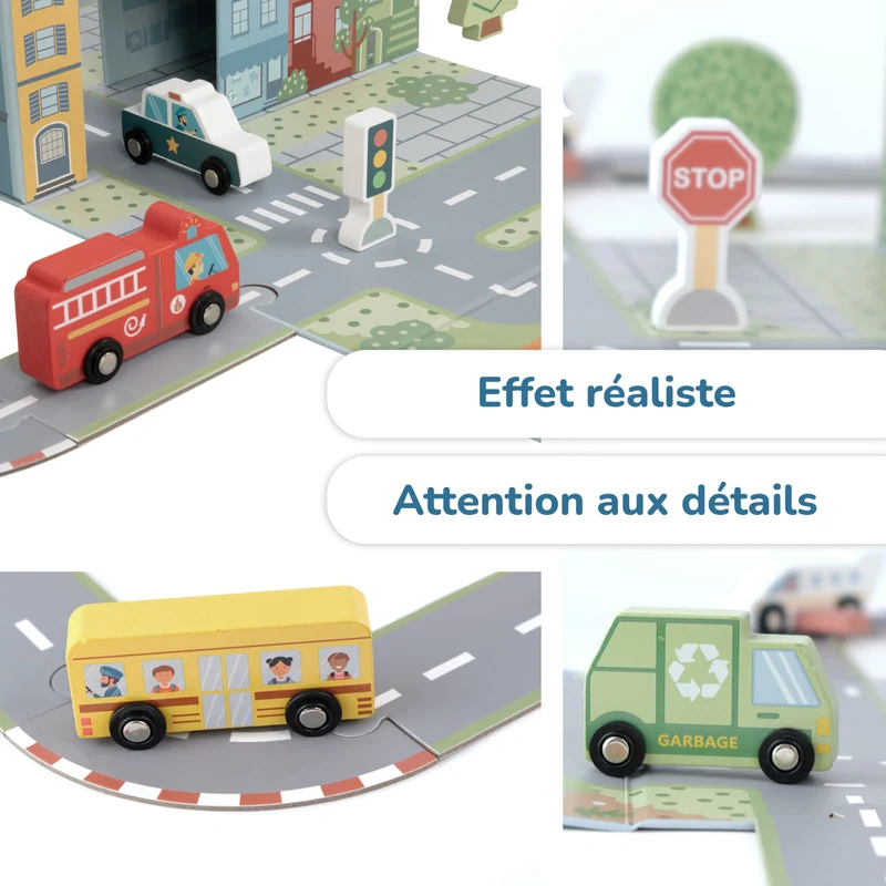 Jeu mobile "VILLE" BusyKids