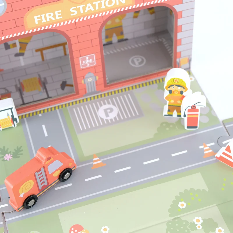 Jeu mobile "Station de Pompiers" BusyKids