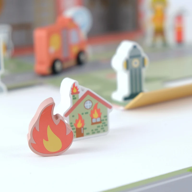 Jeu mobile "Station de Pompiers" BusyKids