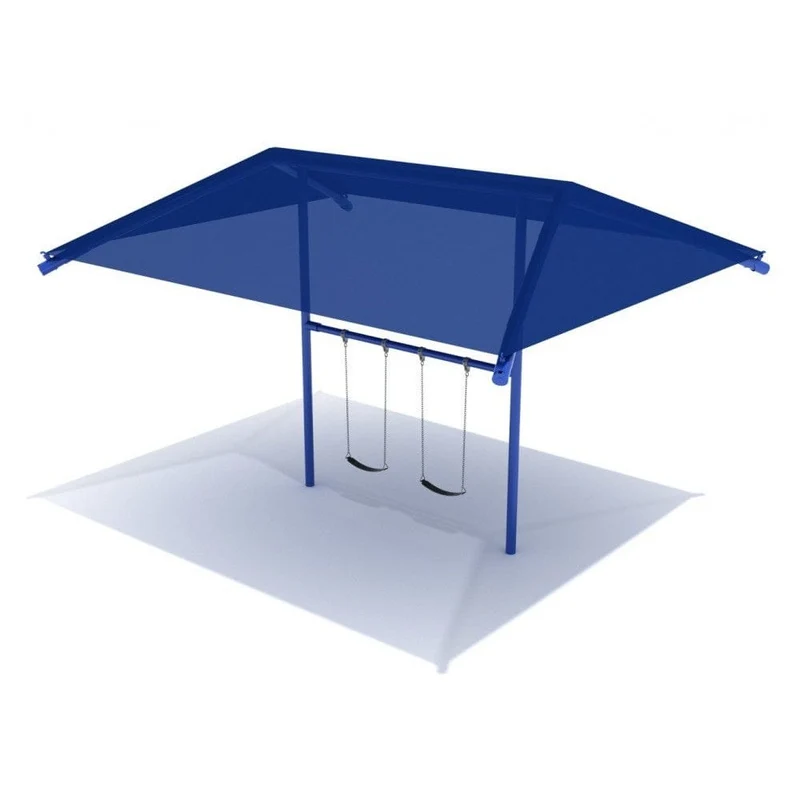 Swing Set With Shade - 1 Bay