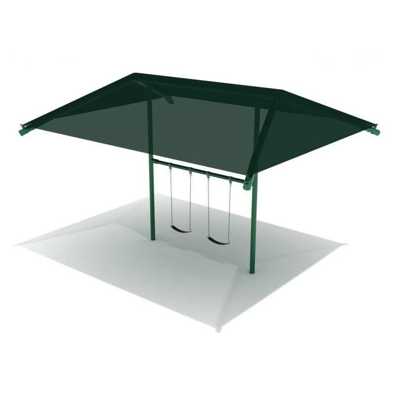 Swing Set With Shade - 1 Bay