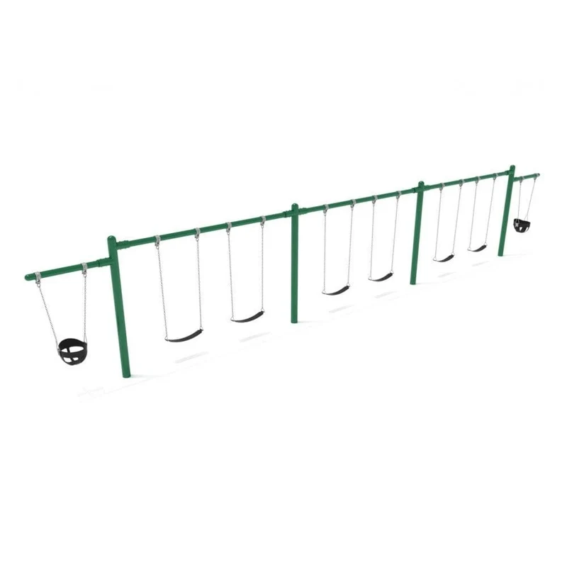 Double Cantilever Swing Set - 3 Bay