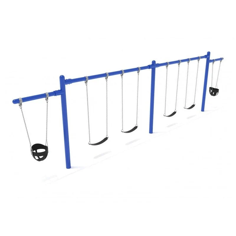 Double Cantilever Swing Set - 2 Bay