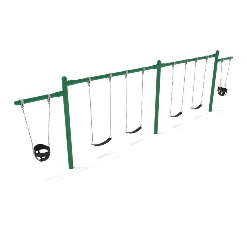 Double Cantilever Swing Set - 2 Bay