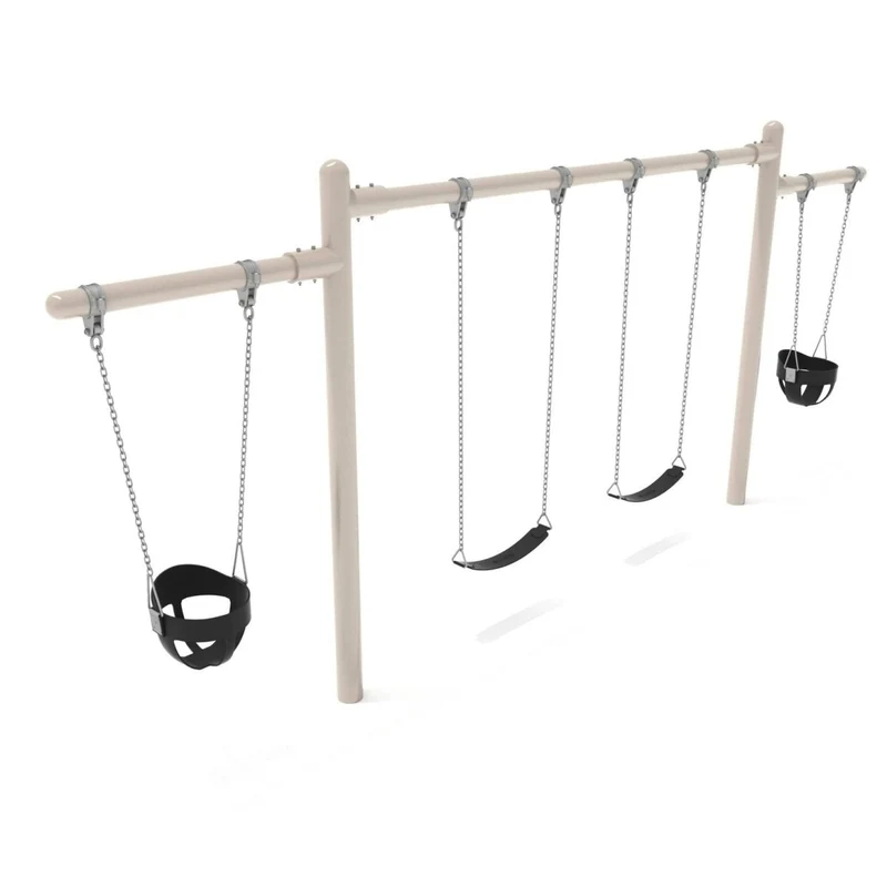 Double Cantilever Swing Set - 1 Bay