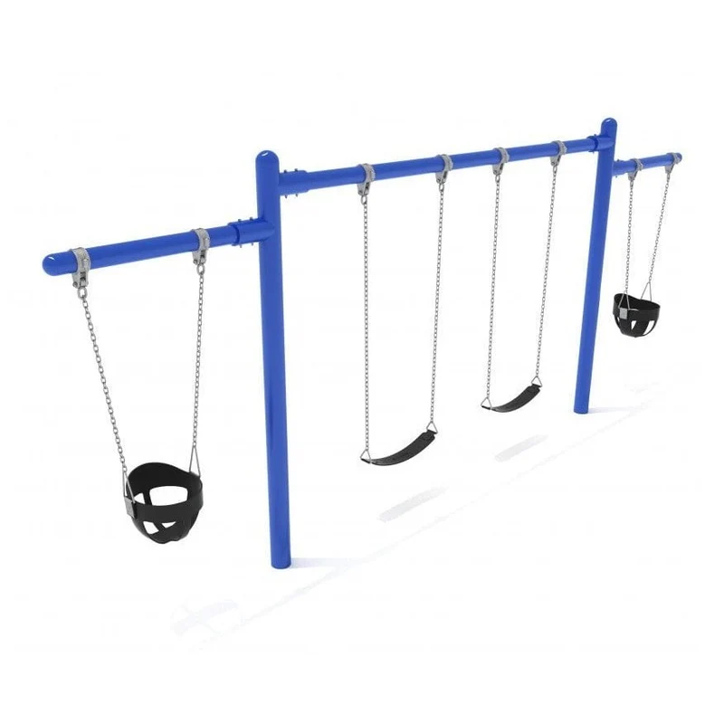 Double Cantilever Swing Set - 1 Bay