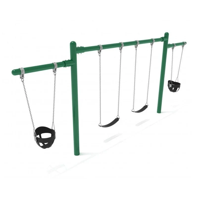 Double Cantilever Swing Set - 1 Bay