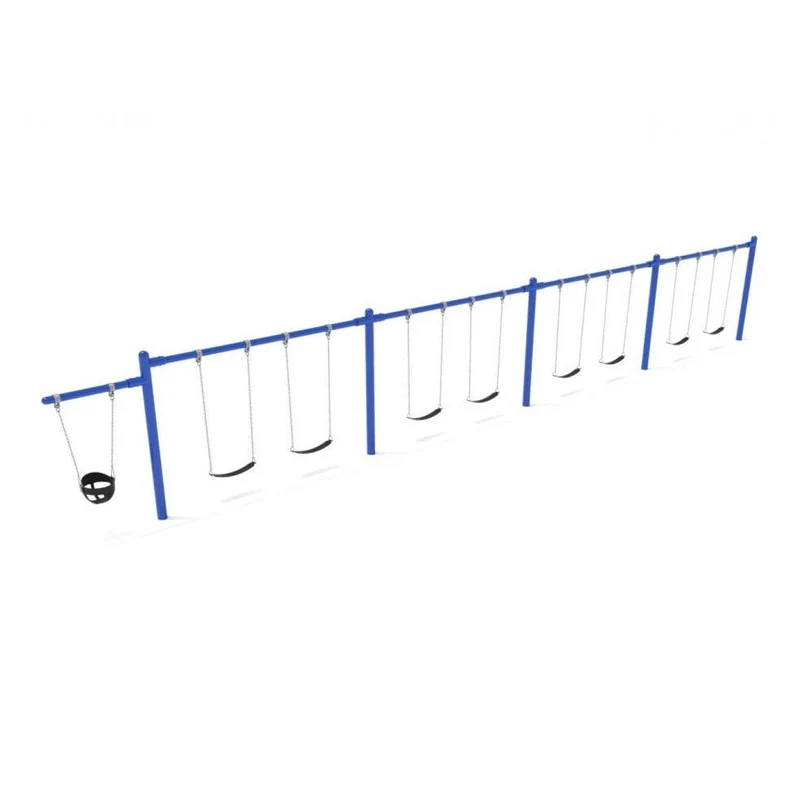 Single Cantilever Swing Set - 4 Bay