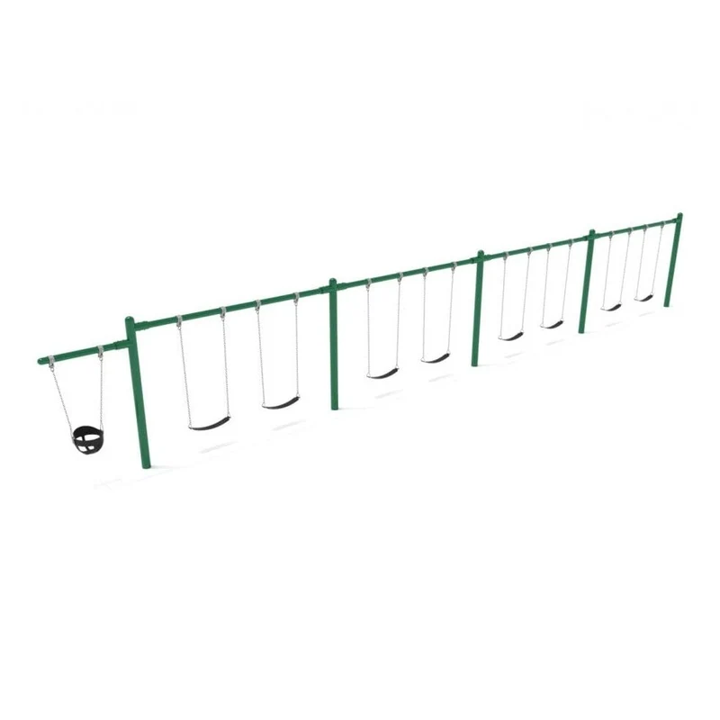 Single Cantilever Swing Set - 4 Bay