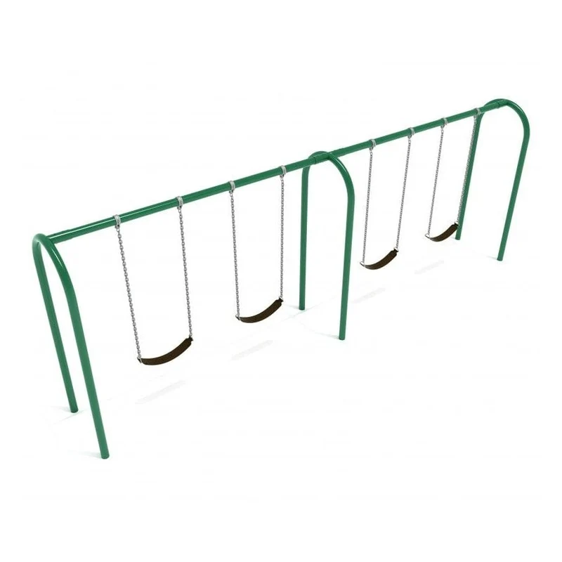 Arch Post Swing Set - 2 Bay