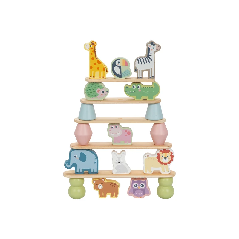 Jeu d'empilage d'animaux BusyKids