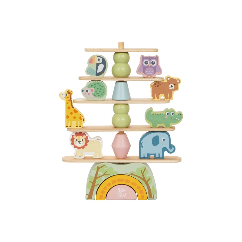 Jeu d'empilage d'animaux BusyKids