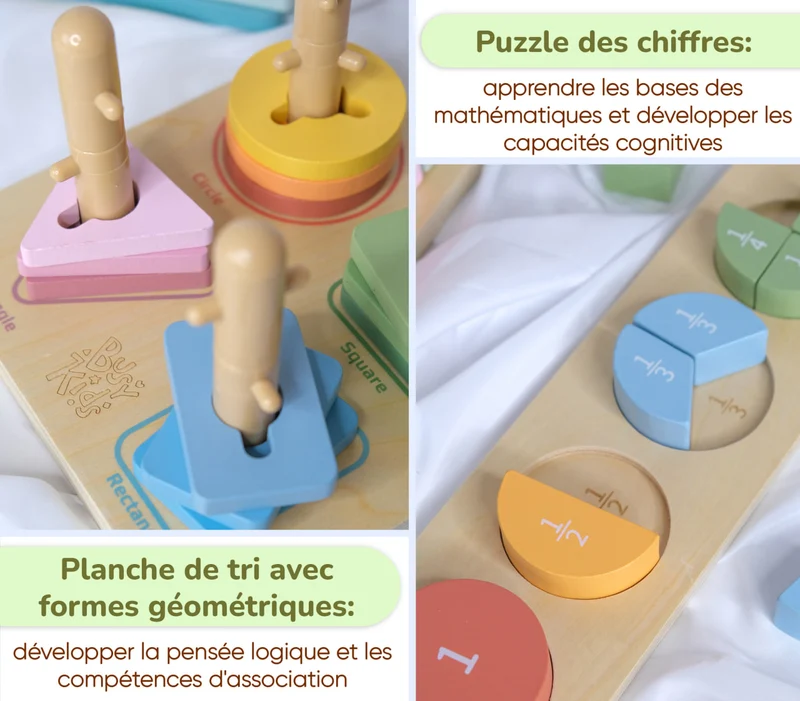 Coffret de Jeu Montessori pour les enfants de 24 à 36 mois BusyKids