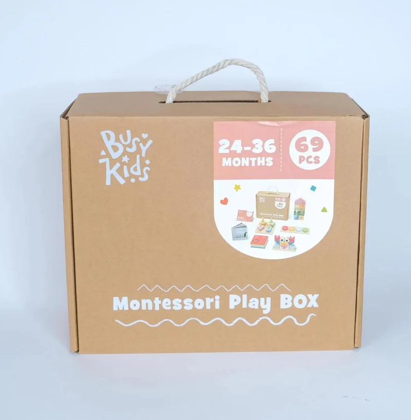 Coffret de Jeu Montessori pour les enfants de 24 à 36 mois BusyKids