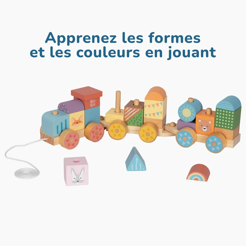 BusyKids Train à Blocs