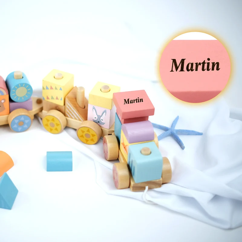 BusyKids Train à Blocs