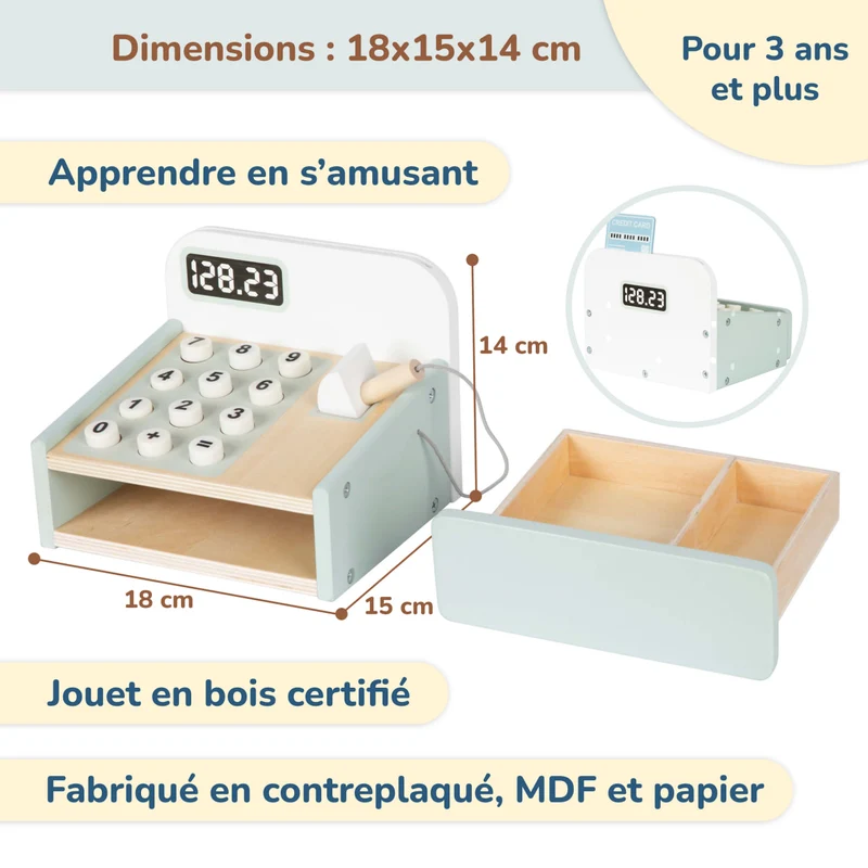 Caisse enregistreuse pour enfants BusyKid