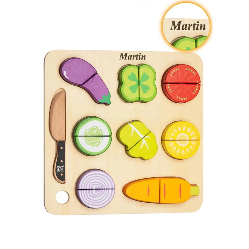 Le trieur en bois Montessori "Légumes" pour enfants