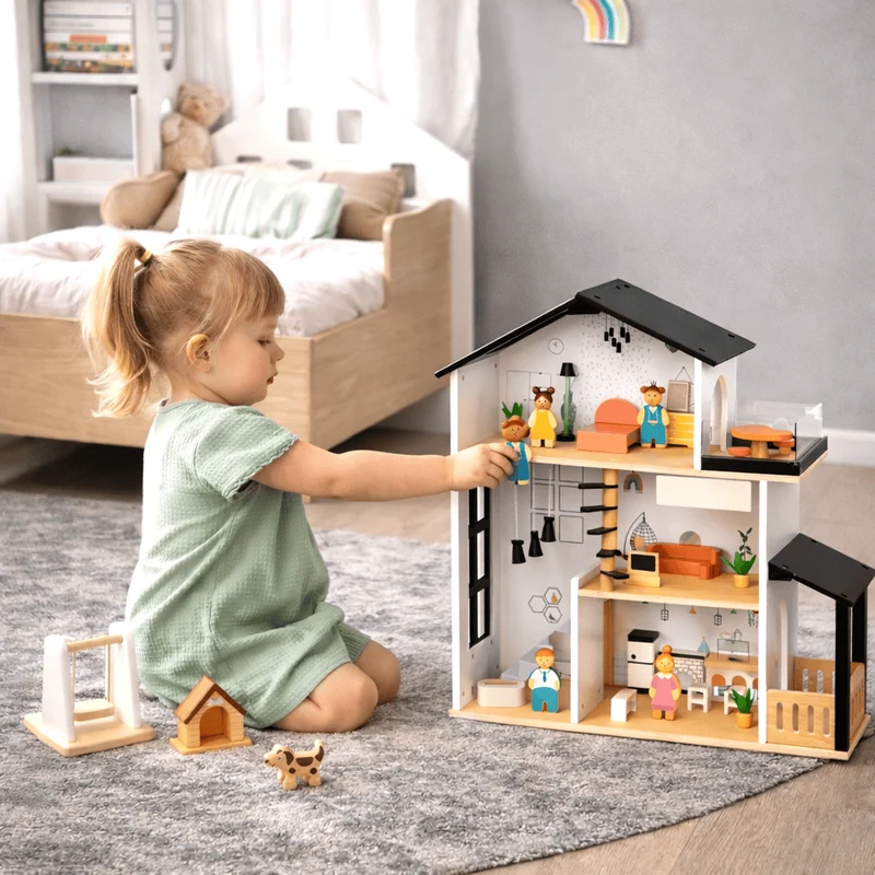 Maison de Poupée BusyKids NORDI