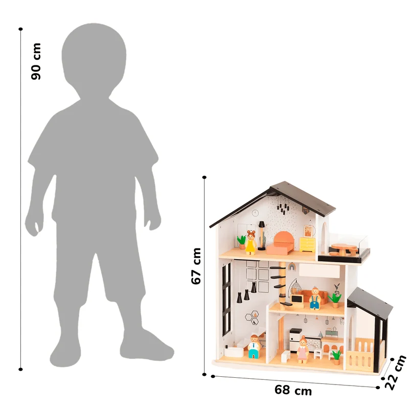 Maison de Poupée BusyKids NORDI
