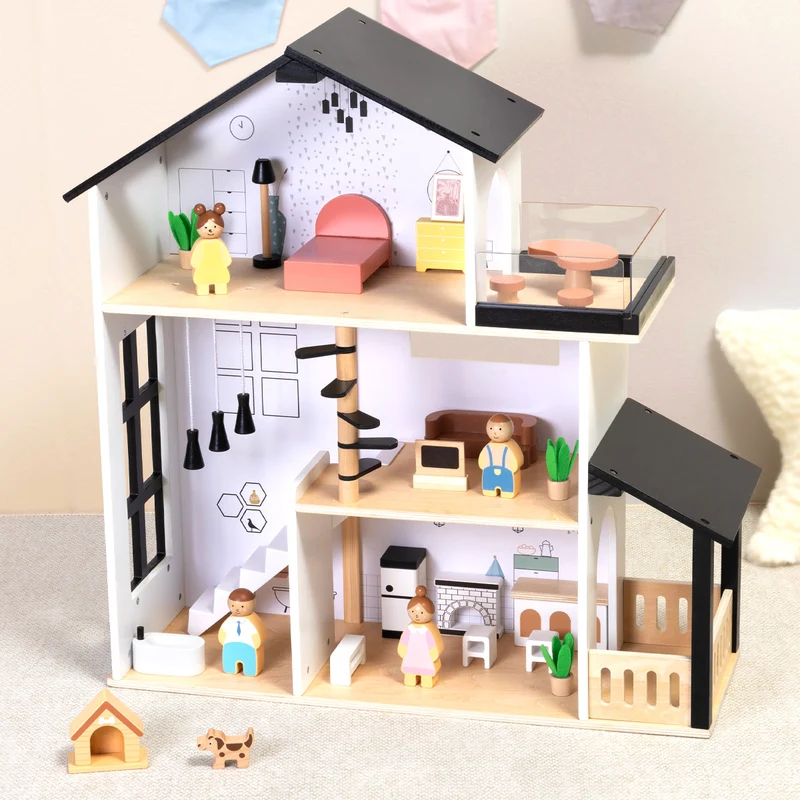 Maison de Poupée BusyKids NORDI