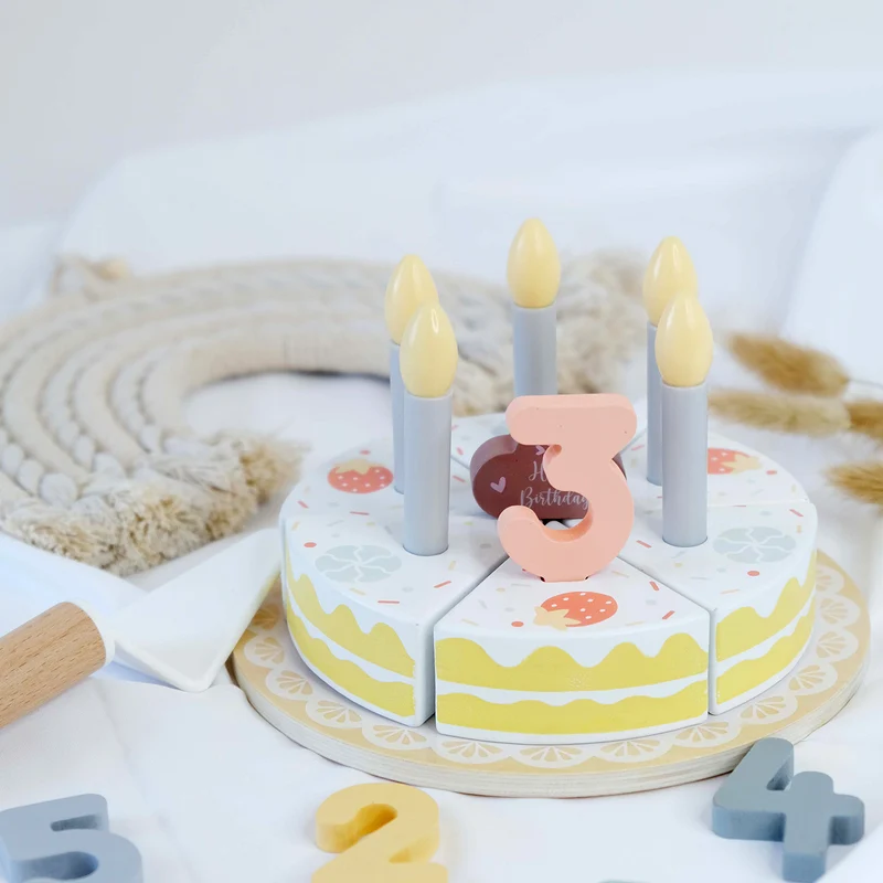 Gâteau en bois pour enfants BusyKids