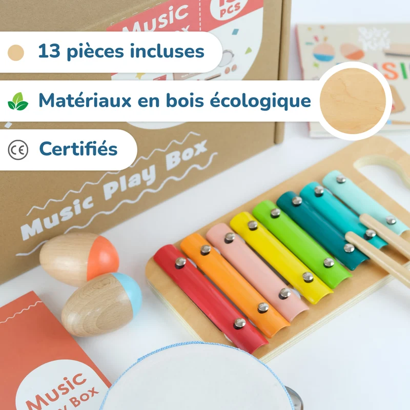 Coffret de Jeu Musical Montessori BusyKids