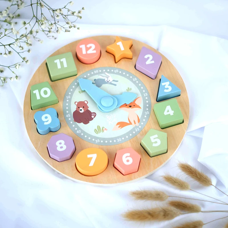 Horloge-Puzzle Enfant BusyKids