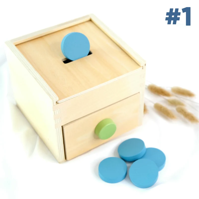 Coffret de Jeu Montessori pour les enfants de 12 à 18 mois