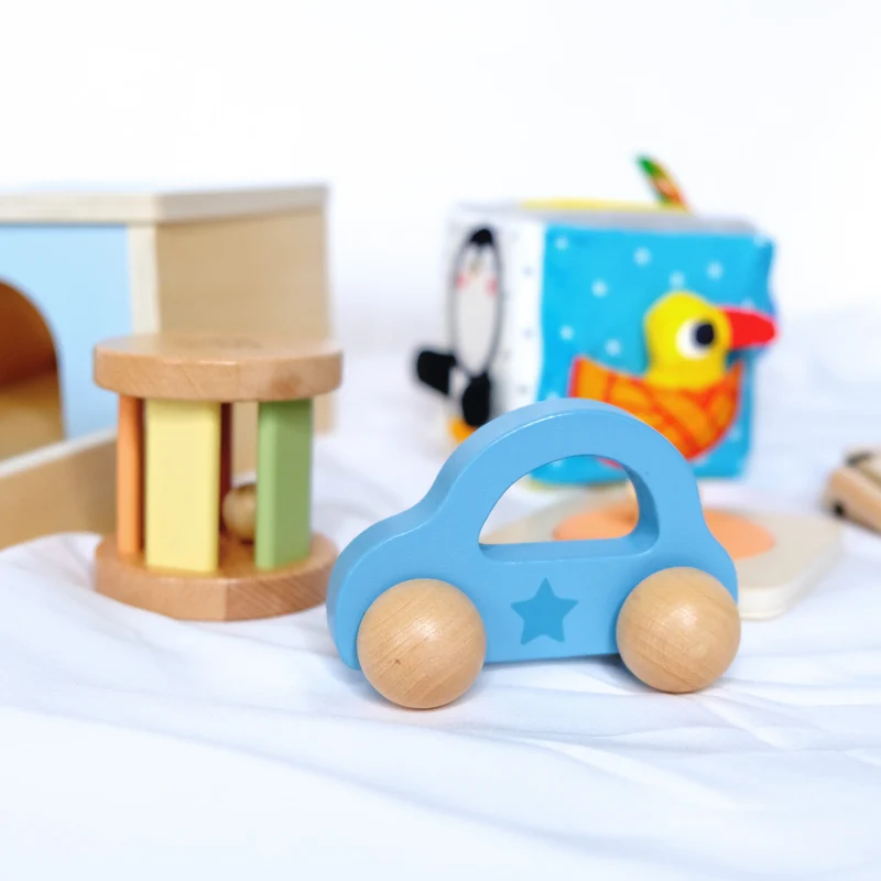 Coffret de Jeu Montessori "BusyKids" pour les enfants de 6 à 12 mois