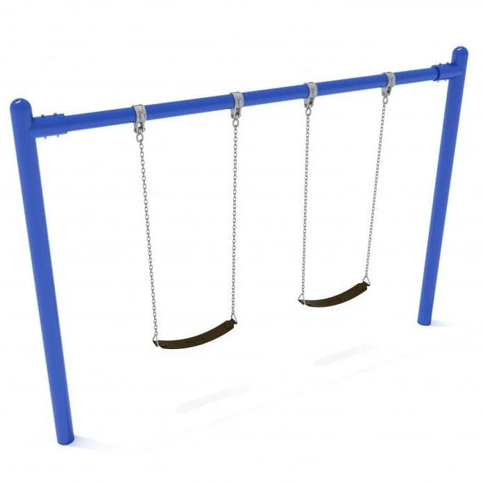Single Post Swing Set - 1 Bay