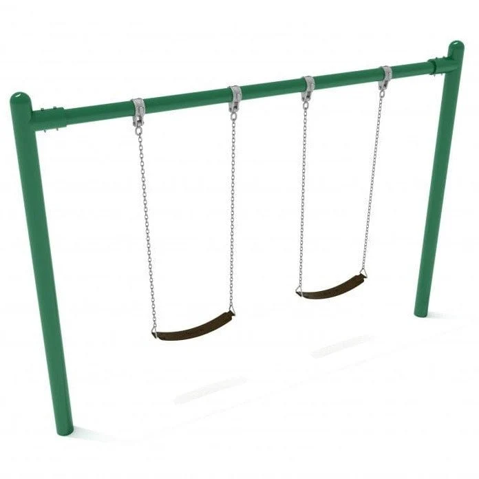 Single Post Swing Set - 1 Bay