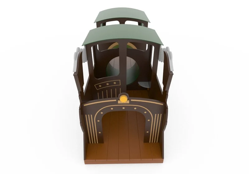Toddler Steam Engine With Coach Playset