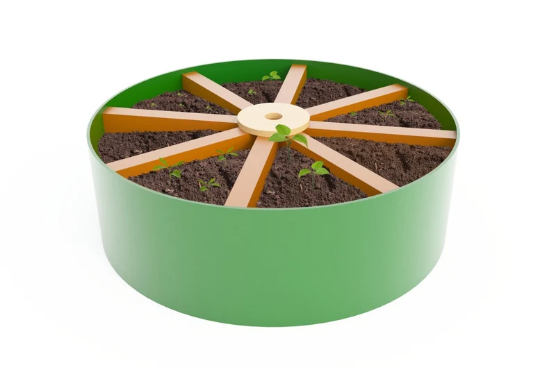 Pizza Garden Planter