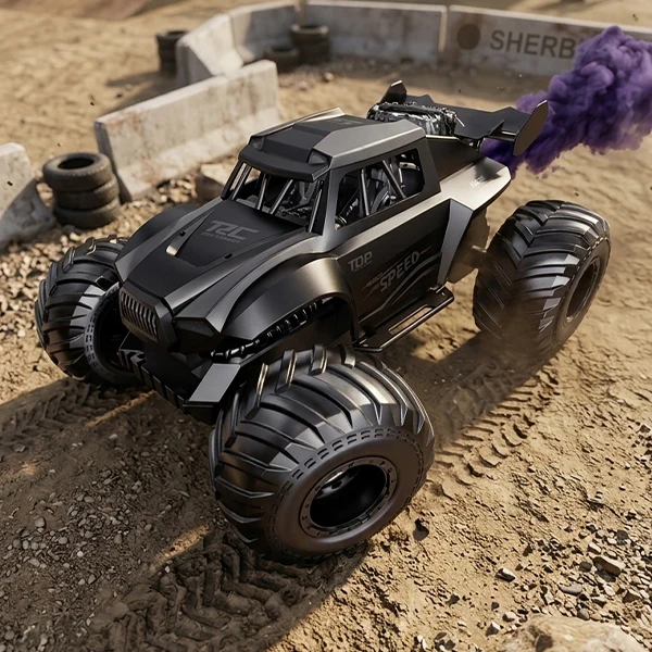 Voiture Max Off-Road avec suspension et jet d'eau