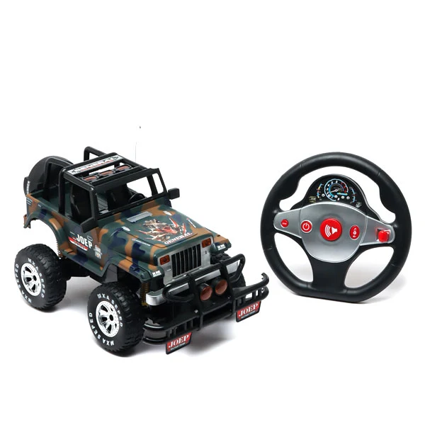 Voiture Jeep R/C avec volant 1:8