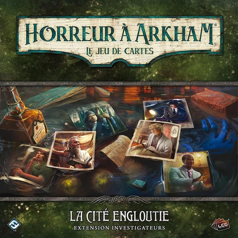 Horreur à Arkham JCE La Cité Engloutie (Investigateurs)