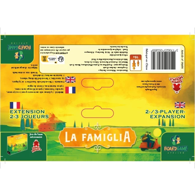 La Famiglia Extension 2/3 joueurs