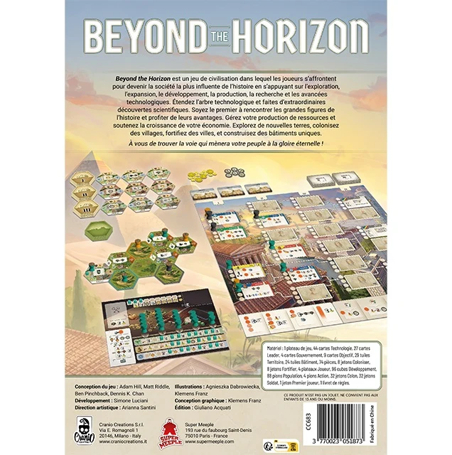 Beyond The Horizon + Promo Set offert
