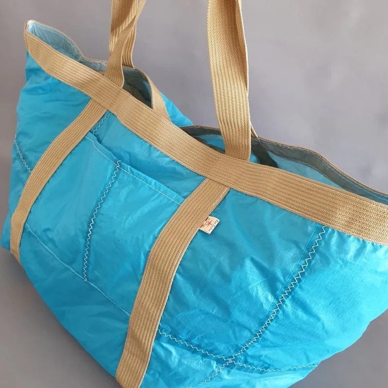 Cabas Grand Large Turquoise