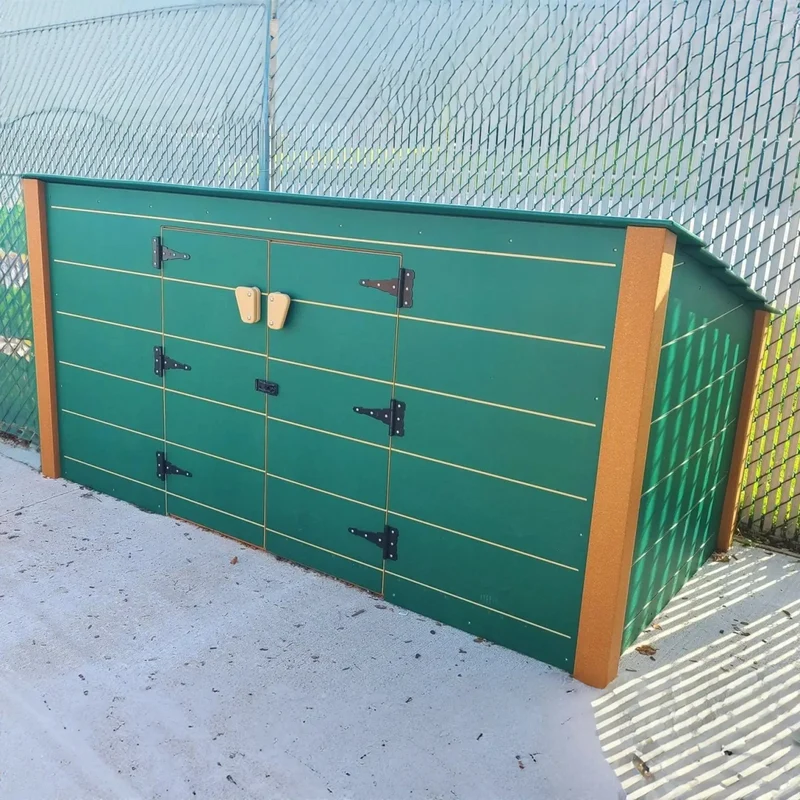 Single Modern Trike Shed