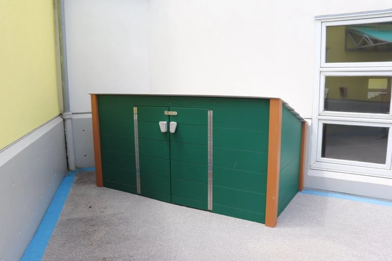 Single Modern Trike Shed