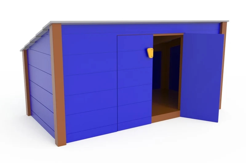 Single Modern Trike Shed