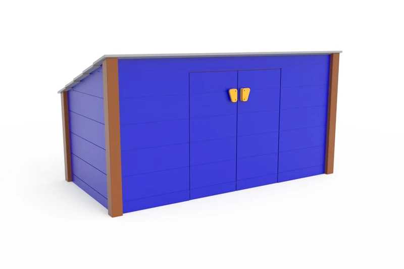 Single Modern Trike Shed