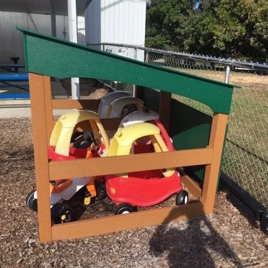 Open Trike Shed